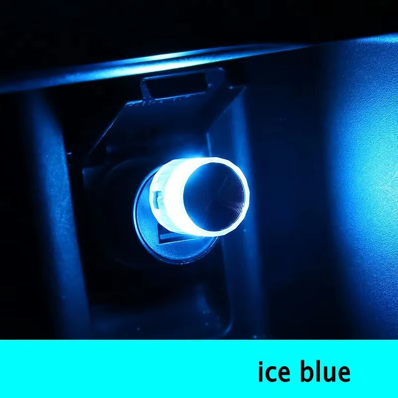 Led Interior Lights USB Mini Flashlight Interior Ambient Lighting Decorative Lamp Indoor Lighting Flashlight Rgb Gradient Color